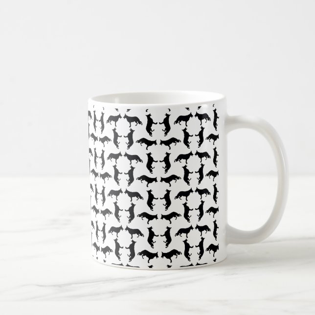 Silhouette Tasse (Rechts)