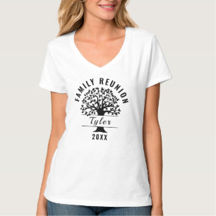 Silhouette Tree Family Wiedersehen Gift Souvenir T T-Shirt