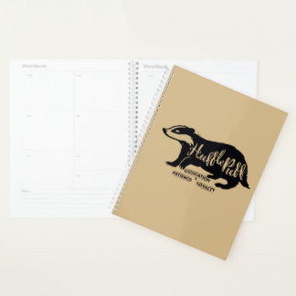 Silhouette-Typografie Harry Potter | HUFFLEPUFF™ Planer
