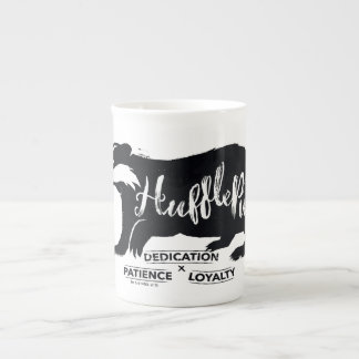 Silhouette-Typografie Harry Potter | HUFFLEPUFF™ Prozellantasse