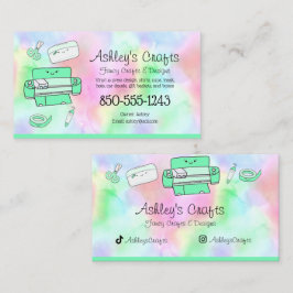 Silhouette Vinyl Rainbow Cricut Wasserfarbe Visitenkarte