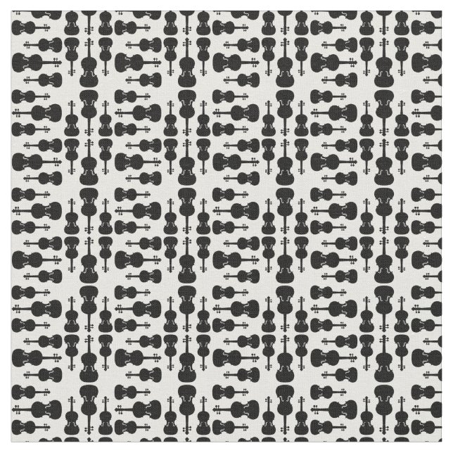 Silhouette Violine und Gymnastik Stoff (Nahaufnahme)