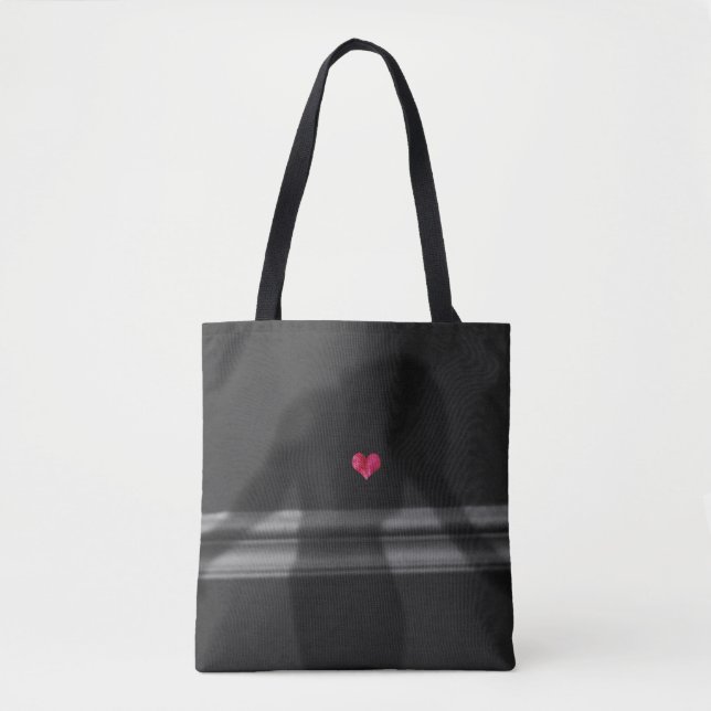 Silhouette von Frauen, Blume und Liebe (Vorderseite)