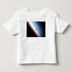 Silhouette von Raumshuttle Bemühung Kleinkind T-shirt