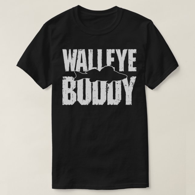 Silhouette Walleye T-Shirt (Design vorne)