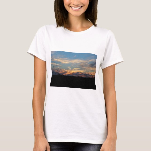 Silhouette-Wand der Natur T-Shirt (Vorderseite)