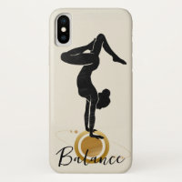 Silhouette Yoga auf den Kopf stehende Handstand Bi