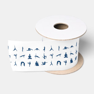 Silhouette Yoga Posen Thunder_Cove Satinband