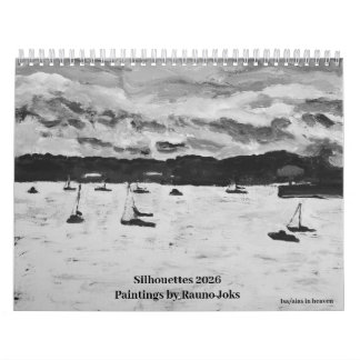 Silhouetten 2026, Gemälde von Rauno JoksKalender Kalender