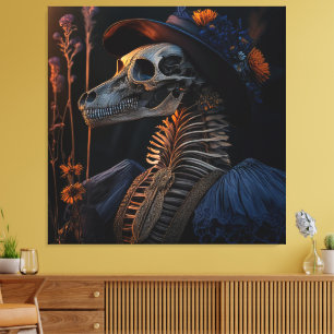 Silhouetten des Afterlife 00 Leinwanddruck