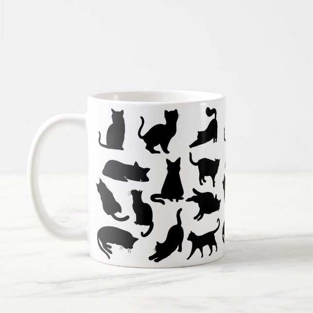 Silhouetten Kaffeetasse (Links)