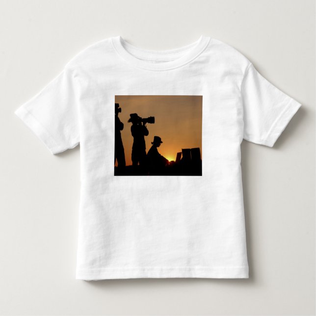 Silhouetten Kleinkind T-shirt (Vorderseite)