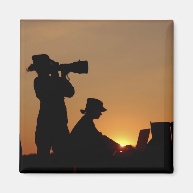 Silhouetten Magnet (Vorne)