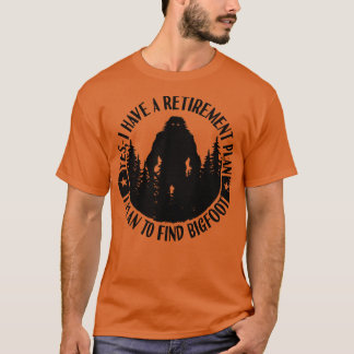 Silhouetten-Rentensystem Sasquatch T-Shirt