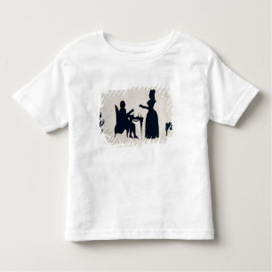 Silhouetten von Monsieur und von Madame Roland Kleinkind T-shirt