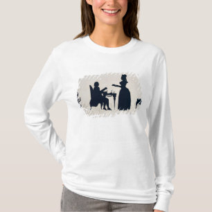 Silhouetten von Monsieur und von Madame Roland T-Shirt