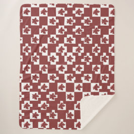 Silhueta de flores em padrão. sherpadecke