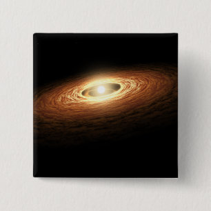 Silicon Crystal Formation Button