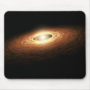 Silicon Crystal Formation Mousepad