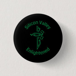Silicon Valley erleuchtete Knopf Button