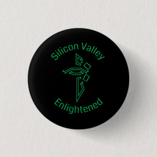 Silicon Valley erleuchtete Knopf Button