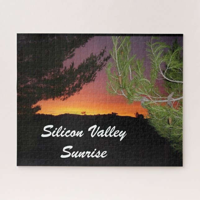 Silicon Valley Sunrise Puzzle (Horizontal)