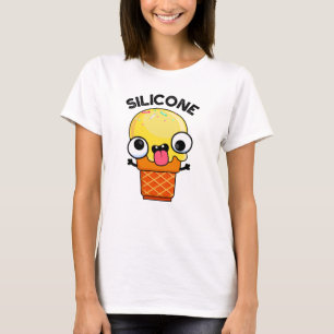 Silicone Funny Ice Cream Cone Puff T-Shirt