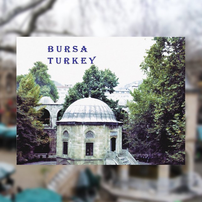 Silk Bazaar Courtyard in Bursa Postkarte (Von Creator hochgeladen)
