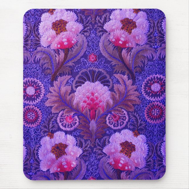 Silk Boho lila Mousepad (Vorne)