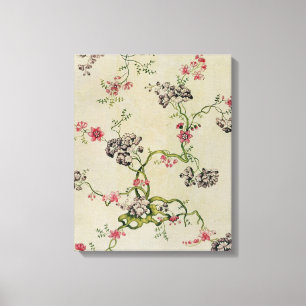 Silk Entwurf durch Anna Maria Garthwaite, 1740 Leinwanddruck