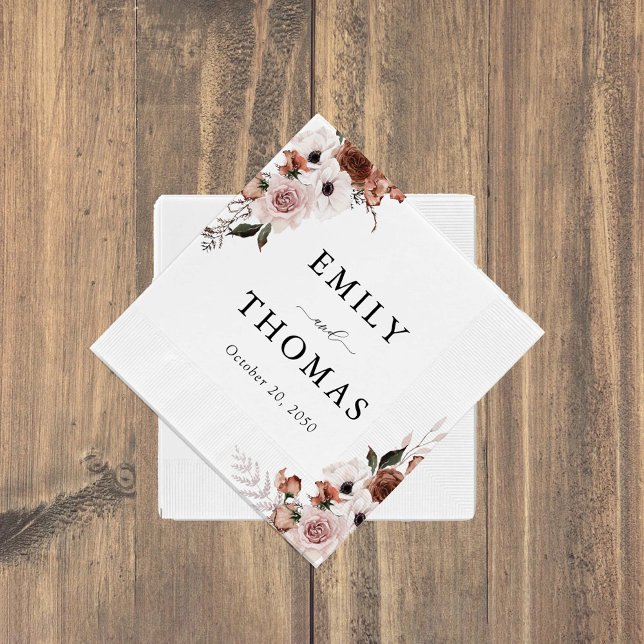 Silk Floral Wedding Napkins Serviette (Von Creator hochgeladen)
