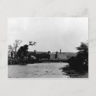 Silk Mills Foto aus dem 19. Jahrhundert Postcard S Postkarte