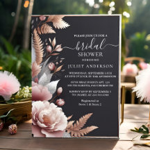 Silk Pink Boho Peony Dusty Rose Brautparty