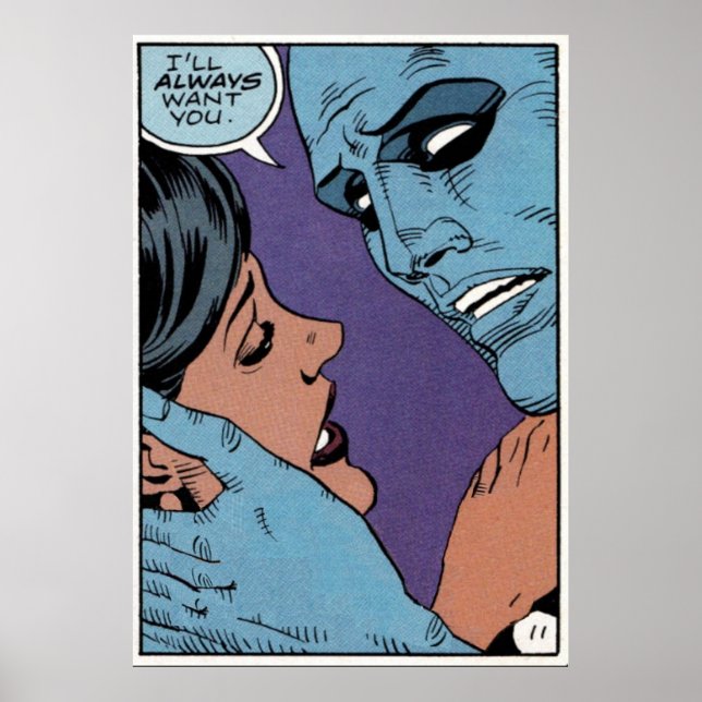 Silk Specter und Dr. Manhattan Ill Liebe Sie immer Poster (Vorne)