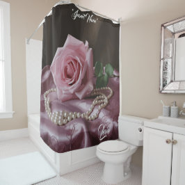 Silken-Rose-Duschvorhang Duschvorhang