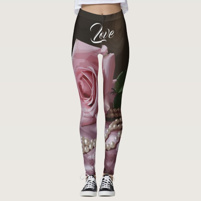 Silken-Rose Leggings (Vorderseite)