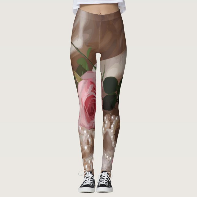 Silken-Rose Leggings (Vorderseite)