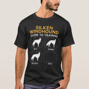 Silken Windhound Guide zum Training von Gehörlosig T-Shirt