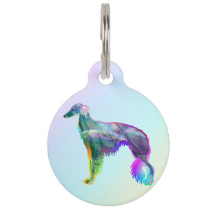 Silken Windhound Haustiermarke