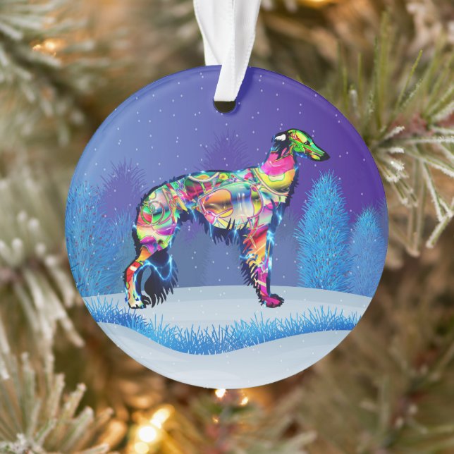 Silken Windhound Ornament (Baum)