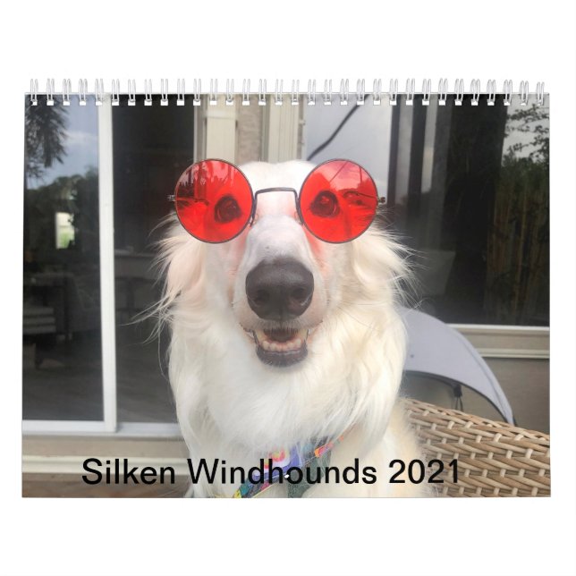 Silken Windhounds 2021 - alle bedruckt Kalender (Titelbild)