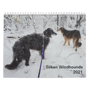 Silken Windhounds 2021 Mehrere Erwachsene Kalender