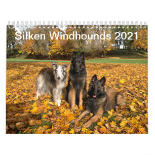 Silken Windhounds 2021 - mit Friends Kalender