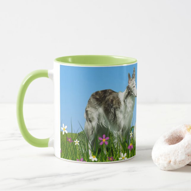 Silken Windhounds Tasse (Mit Donut)