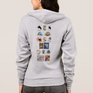 Silkenfest-Logos Zipper-Holodie-Sweatshirt Hoodie