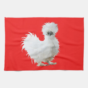 Silkie Chicken Geschirrtuch