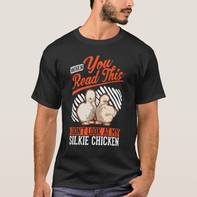 Silkie Chicken Silky Chicken T-Shirt (Vorderseite)