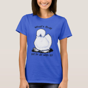 Silkie Chicken Spaß KiniArt T - Shirt