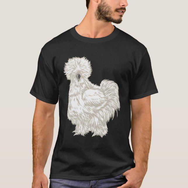 Silkie Chicken T-Shirt (Vorderseite)