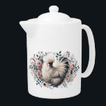 Silkie Chicken Teapot<br><div class="desc">Bringen Sie eine Touch von Laune und Charme in Ihre Küche mit diesem wunderschön gestalteten Silkie-Hühnerteapot! Dieses Teekessel mit seinem weichen, ikonischen Silkie-Huhn und seinen charakteristischen weichen Federn ist die perfekte Mischung aus Eleganz und spielerischem Design. Ideal für Hähnchenliebhaber, Teefans oder alle, die eine einzigartige Ergänzung ihrer Zuhause-Dekoration schätzen. Egal...</div>